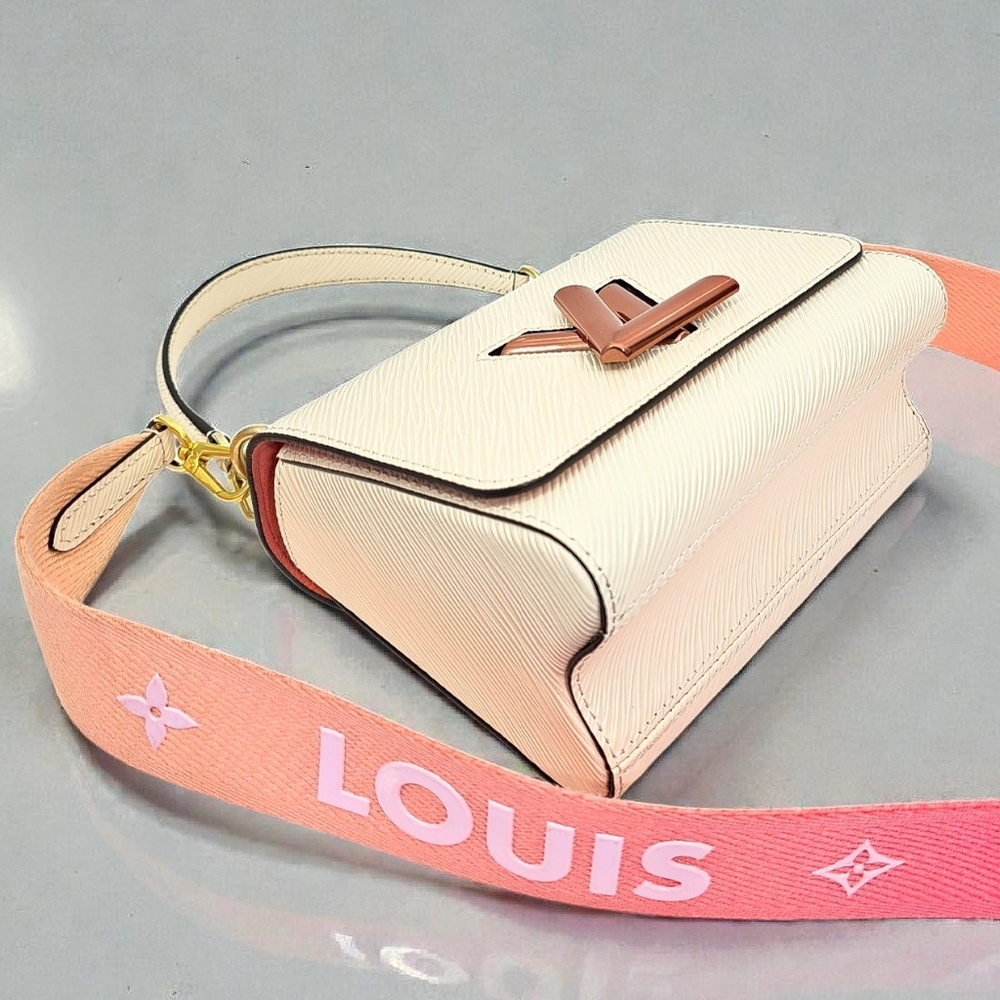 ✨️Like New - Authentic Louis Vuitton Twist PM Epi White/Pink Limited Edition - Picture 7 of 17